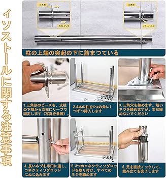 Amazon.co.jp: 業務用 ステンレス 作業台 調理台 ステンレス調理台